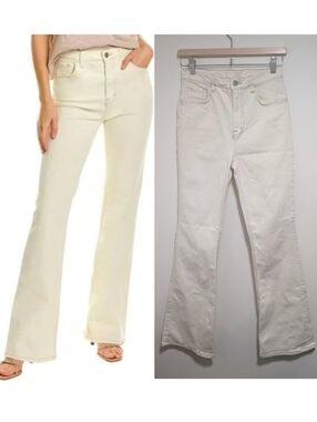 C/E by Current/Elliott | High Rise Flare In Bentonite Ivory